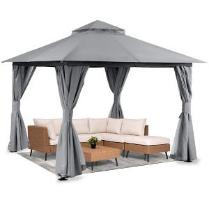 LAUSAINT HOME 10'X10' Patio Steel Gazebo - 1 of 4