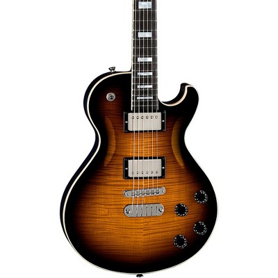 Dean USA Thoroughbred Flame Top Electric Guitar Trans Brazilia