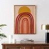 Here Comes The Sun - 18" X 24" - Pink/Gold - Framed Wall Art - WLA2000 - Safavieh - 2 of 4