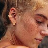 Women Earrings Gold Huggie Hoop 14K Small Simple Hypoallergenic Everyday Jewelry - 2 of 4