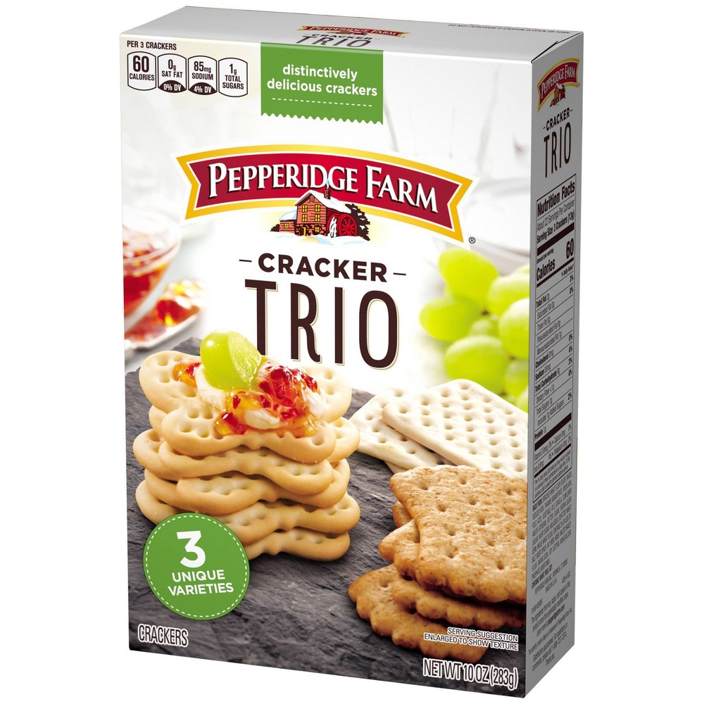 UPC 014100043386 product image for Pepperidge Farm Trio Variety Crackers - 10oz | upcitemdb.com