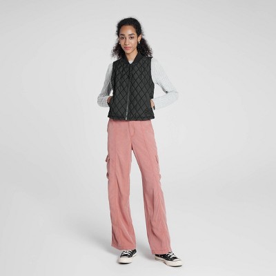 Wild Fable Women's Quilted Vest - Wild Fable™ Cream S — фото 3