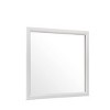 GlasFlength Decorative Wall Mirrors Square Accent Mirror Wall Mirror Polished Mirror Decorative Mirror for Living Room, White, 39.06"*0.87"*35.12" - 4 of 4