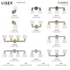 Livex Lighting Classic 2 - Light Vanity in  Polished Chrome - 3 of 4