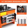 Rebar Bender, Electric Rebar Bender - 1600W Machine Up to 1 Inch, 0-180° Angles, Foot Pedal Switch, for Construction Steel Bar/Rod - 4 of 4