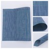 REGALWOVEN PVC Heat Resistant Wipeable Dining Placemats 18" x 12" 8 Pcs - 2 of 4