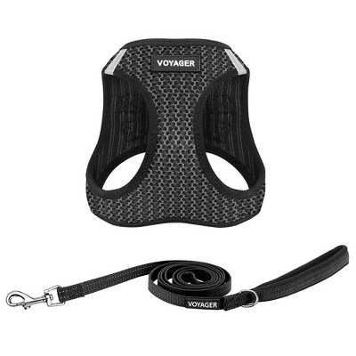 Voyager Step-in Air Dog Harness And 5ft Leash Combo For Small And Medium  Dogs, Breathable Mesh, Gary (2-tone), Xl : Target