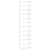 vidaXL Towel Rack White 9.4 in.x4.7 in.x37.8 in. Steel - 2 of 4