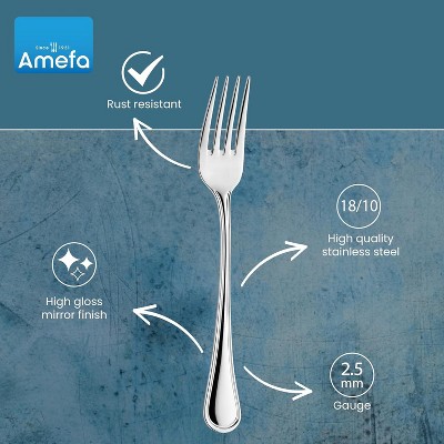 Amefa Haydn 20-Piece High Gloss Stainless Steel Flatware Set