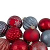Northlight Glass Ball Christmas Ornaments - 3.25" - Red and Blue - Set of 12 - 2 of 4