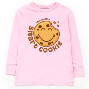The Juniper Shop SmileyWorld Smart Cookie Circle Youth Long Sleeve Tee - 1 of 4