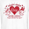 Juniors Womens Mickey & Friends Valentine's Day Crazy Over Daisy Dating Service T-Shirt - 2 of 4