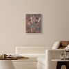 Art Remedy Clay vase with tulips and other flowers Classical vintage floral vase wall art Framed - 2 of 4