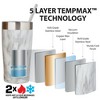 Healthy Human Stainless Steel Tumbler with Straw & Lid |(32oz, Stone White) - 3 of 4