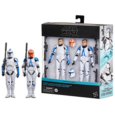 Star Wars: Ahsoka Clone Trooper Black Series Action Figure Set - 2pk (Target Exclusive)