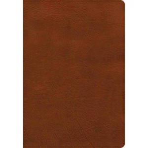 NASB Super Giant Print Reference Bible, Burnt Sienna Leathertouch, Indexed - Large Print by  Holman Bible Publishers (Leather Bound) - 1 of 1