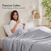 Luxury Bamboo Cotton Blanket – Oversized, Breathable, Jacquard Weave for All-Season, Eco-Friendly Comfort - 4 of 4