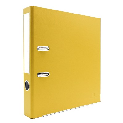 Bindertek 2-Ring 2-Inch Premium Binders Yellow SLN-YE