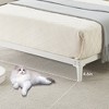 Universal Metal Bed Frame with Storage - Heavy Duty Platform for Twin/Full/Queen/King, No Box Spring - 4 of 4