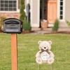 Big Dot of Happiness We Can Bearly Wait - Outdoor Lawn Sign - Teddy Bear Baby Shower Yard Sign - 1 Piece - 2 of 4