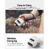 HTUTWOO for AirPods Pro 2nd/1st Generation Case, Shockproof Hard Protective Cover with Phone Holder, Cleaner Kit & Secure Lock-White - 4 of 4