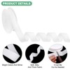Unique Bargains Nylon Single Face Thin Velvet Fabric Ribbons 10 Yards 1 Pc - 2 of 4