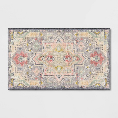 2'3"x3'9" Zebrina Medallion Persian Style Printed Accent Rug - Opalhouse™