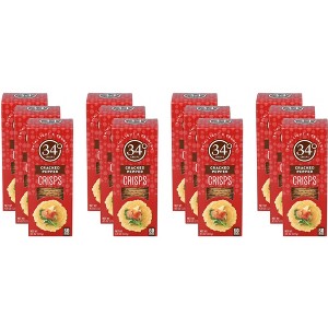 34 Degrees Crisps Cracked Peppers - Case of 12 - 4.5 oz - 1 of 2
