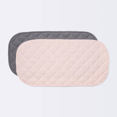 Baby Products Online - Buffy diaper pad cover, love pink - Kideno