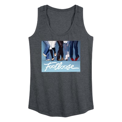 Women's - Footloose - Shoes Don't Matter Graphic Racerback Tank