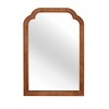 Whisen 20" x 30" Rounded Corner Decorative Mirror, Solid Wood Frame, Entryway - 4 of 4