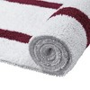 Hotel 3 PC Bath Rug 100% Premium Cotton Tufted Weave Two Tone Reversible Bathroom Rug, Super Soft Absorbent, Machine Washable Bath Mat - 4 of 4