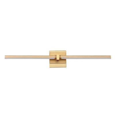 ET2 Lighting Dorian 1 - Light Wall Light in  Gold