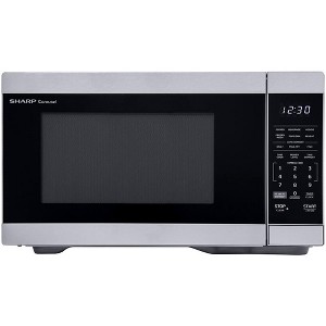 Sharp SMC1169HS 1.1 Cu. Ft. Silver Countertop Microwave with Alexa - 1 of 4