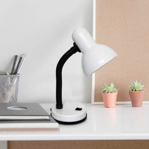 Basic Metal Desk Lamp with Flexible Hose Neck - Simple Designs - 1 of 4