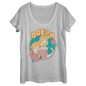 Women's Sleeping Beauty Aurora Dream Scoop Neck - 1 of 4