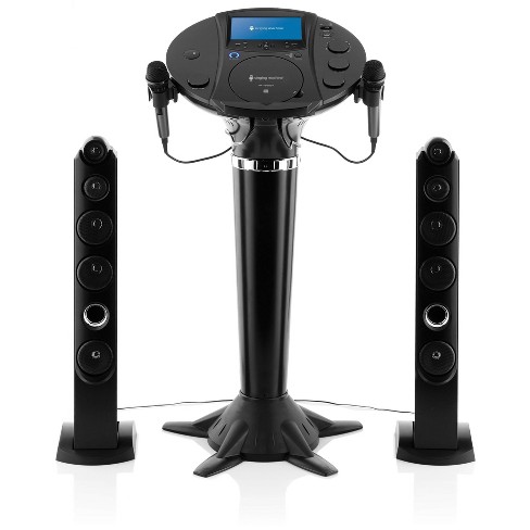 The Singing Machine Bluetooth CD+G Karaoke System, black or white you choose