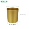 Unique Bargains Plastic Modern Design Plant Pot Round 8 Pcs - 3 of 4