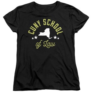 Women's Cuny School Of Law Stars T-Shirt - 1 of 4