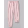 ellos Plus Size Drawstring Waist Fleece Sweatpants - 4 of 4