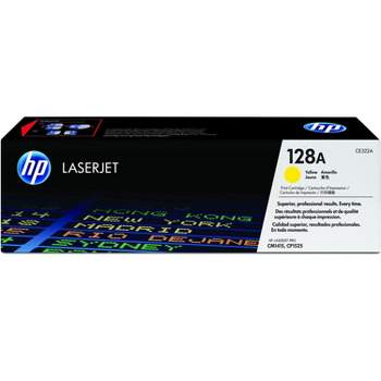 HP Inc. 128A Yellow Original LaserJet Toner Cartridge, ~1,300 pages, CE322A
