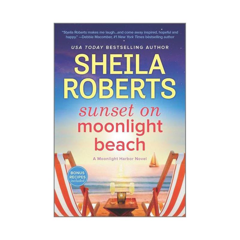 Sunset on Moonlight Beach - (Moonlight Harbor Novel, 5) by Sheila Roberts (Paperback), 1 of 2