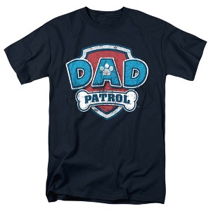 Paw Patrol Father'S Day Dad Patrol Adult T-Shirt Navy - 1 of 4