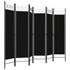 vidaXL 6-Panel Room Divider White 94.5"x70.9" - 3 of 4