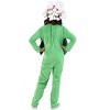 HalloweenCostumes.com Kid's Puffball Dandelion Halloween Costume | Cute Green Flower Plant Jumpsuit with Headpiece - 2 of 3