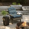 ARDEN Plush Modern Tufted Rocking Chair Cushion, Set of 2 - 2 of 4