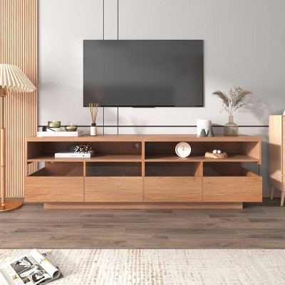 KTMBDW Modern Design TV Stands, Media Console with Storage Cabinets,TV cabinet for Living room