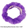 Unique Bargains Winter Warm Durable Faux Fur Car Steering Wheel Cover Replacement - image 3 of 4