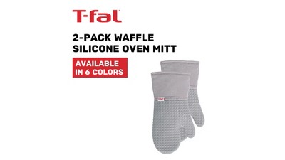 All-Clad Textiles Cotton Twill Silicone Professional 600 Degree Grabber  Oven Mitt with No-Slip Grip - John Ritzenthaler Company