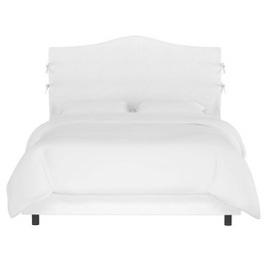Twin Slipcover Bed Twill White - Simply Shabby Chic